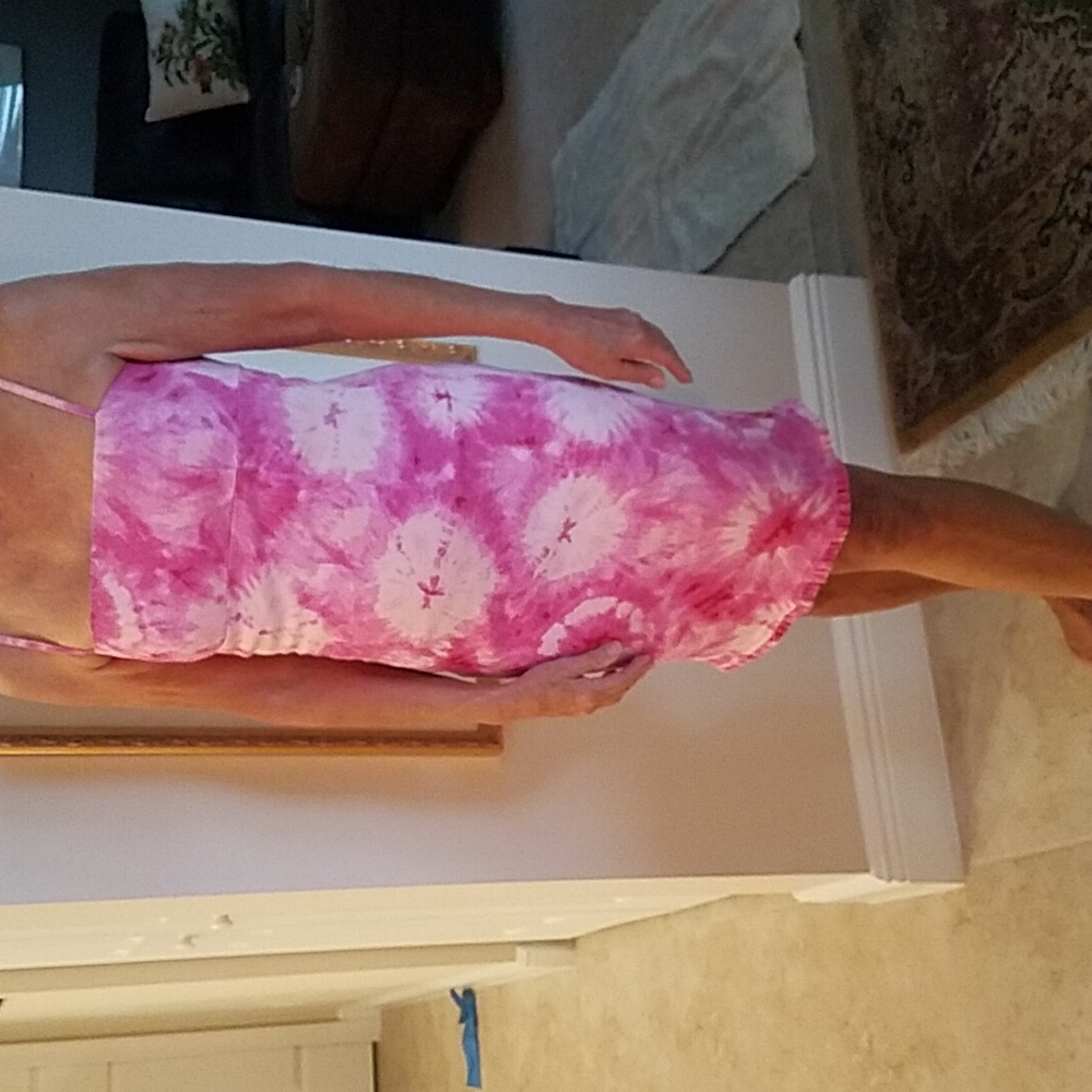 3B tie dye fitted, size 4 dress